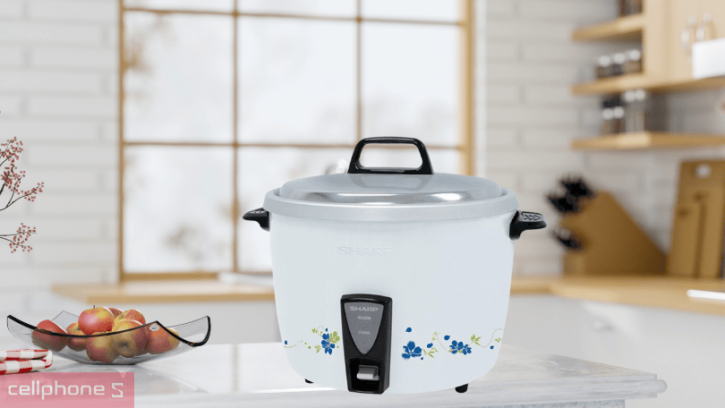 Dung tích nồi cơm nắp rời Sharp 3.8 lít KSH-D44V