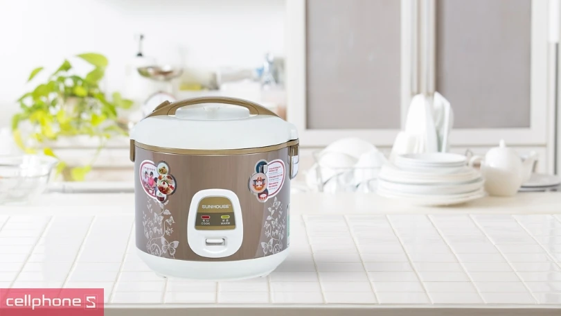 Vì sao nên mua nồi cơm điện Sunhouse 1.8 lít SHD8616
