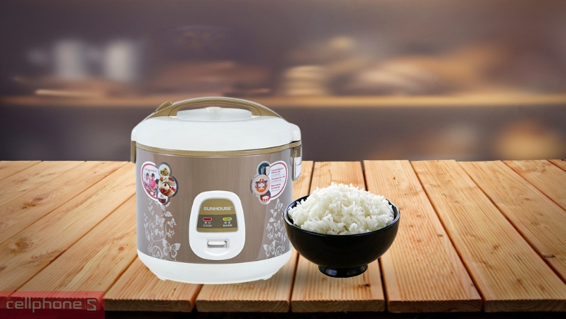 Thiết kế nồi cơm điện Sunhouse 1.8 lít SHD8616