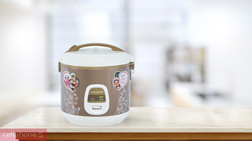 Công suất nồi cơm điện Sunhouse 1.8 lít SHD8616