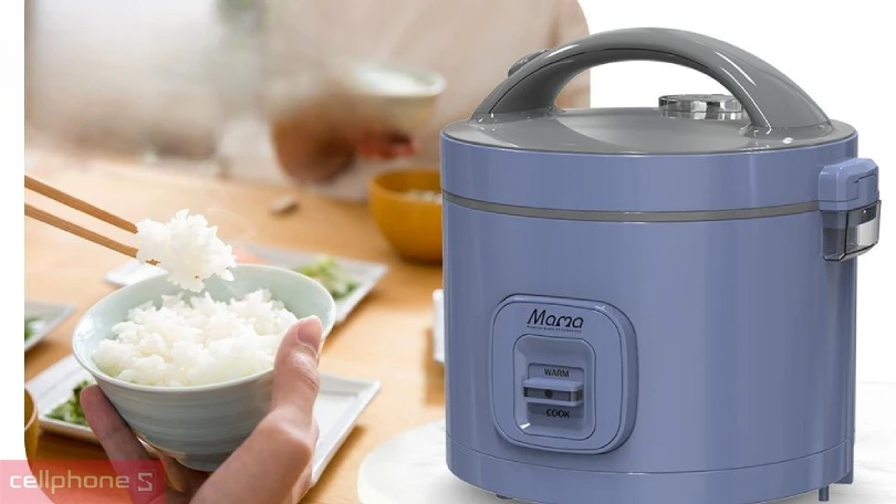 Thiết kế nồi cơm điện Sunhouse Mama SHD8266V 1.2 lít