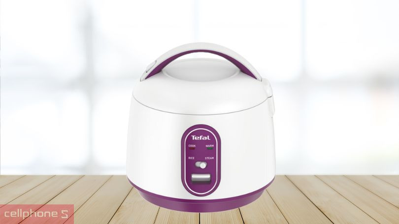 Nồi cơm điện cơ mini Tefal 0.7L RK224168 - Gọn nhẹ, giữ ấm lâu