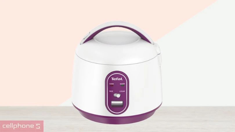 Nồi cơm điện cơ mini Tefal 0.7L RK224168 - Gọn nhẹ, giữ ấm lâu