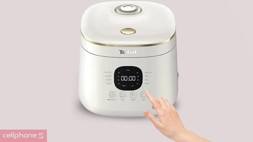 Dung tích nồi cơm điện tử Tefal Rice Mate Mini RK515168 0.7L