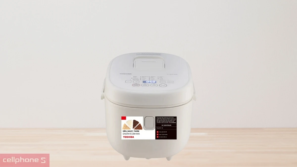 Dung tích, công suất của nồi cơm điện tử Toshiba RC-18DR4TVN(W)