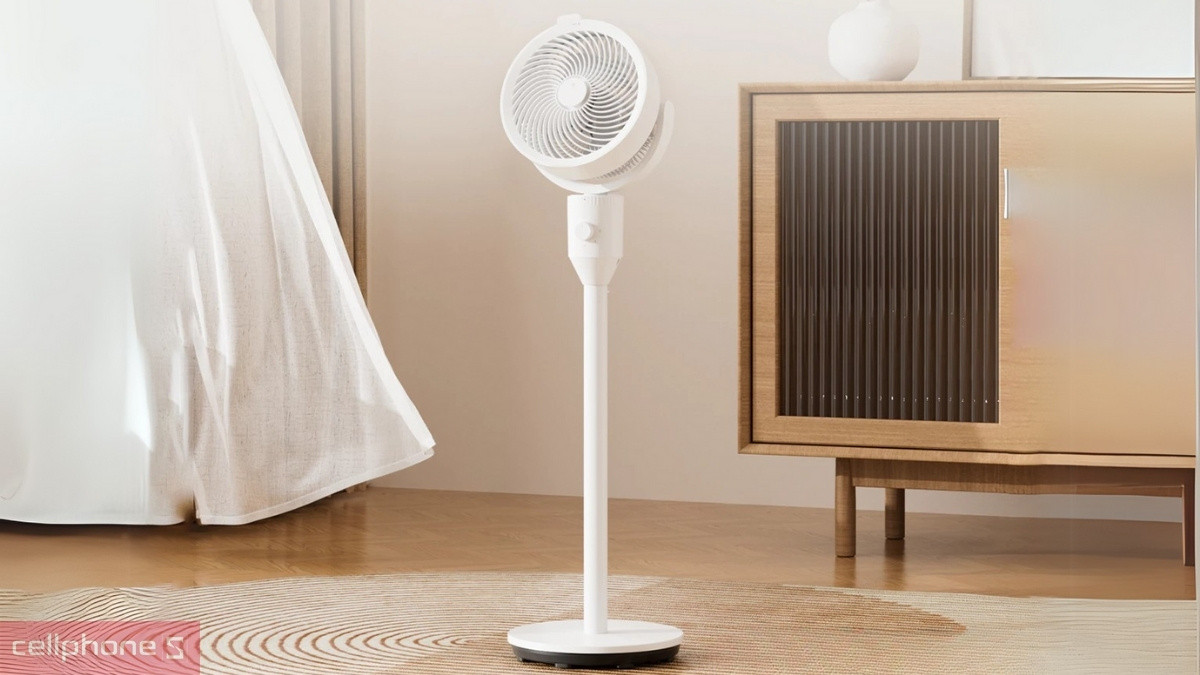 Thiết kế Quạt đối lưu không khí Aqua AQF-ED1800T(W)