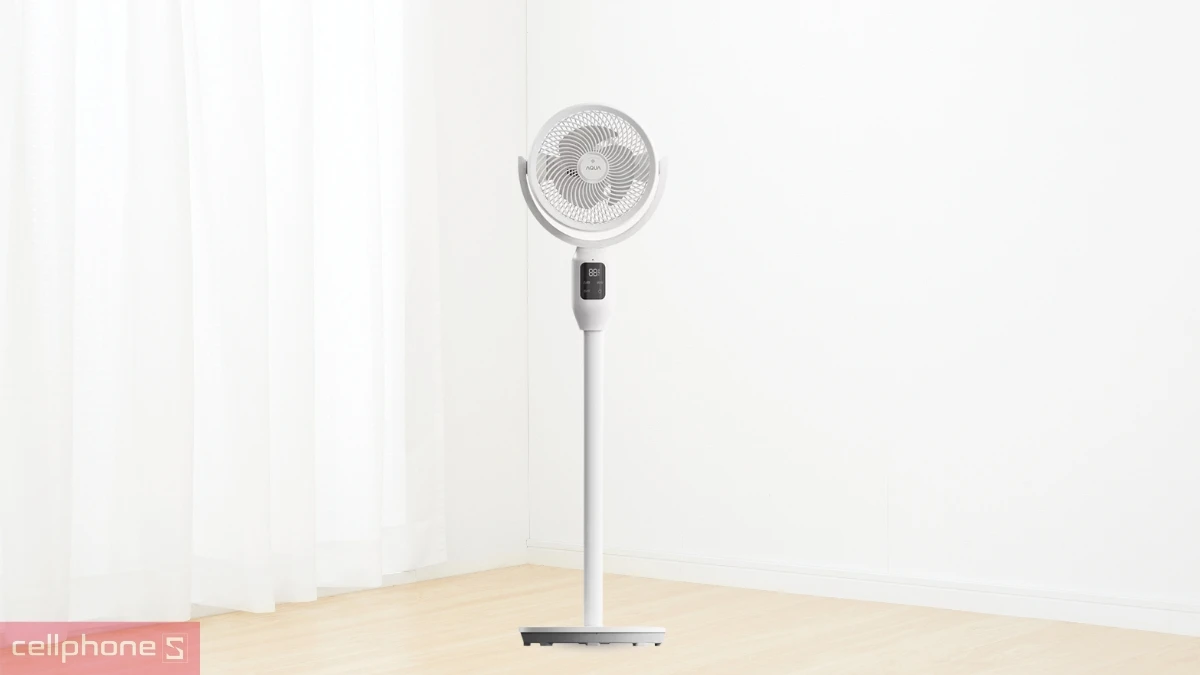 Quạt đối lưu không khí Aqua AQF ED1823T(W) - Làm mát hiệu quả, hẹn giờ 12 tiếng
