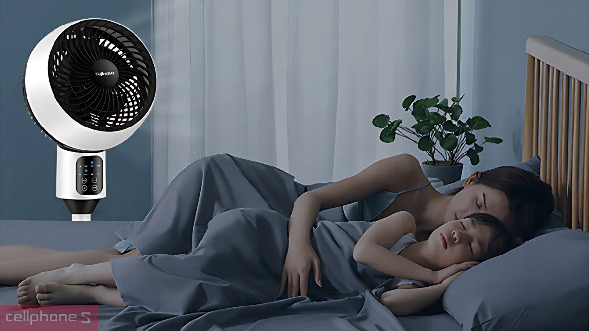 Độ ồn quạt đối lưu không khí FujiHome CF25R