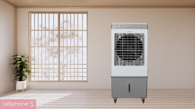 Quạt hơi nước Kangaroo KGW08 - Làm mát diện rộng với tính năng đảo chiều