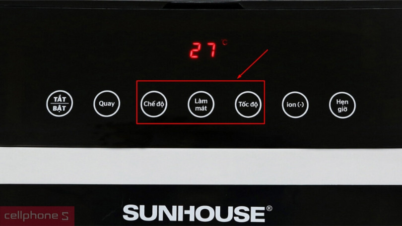 Cách dùng quạt điều hòa Sunhouse SHD7727 chi tiết