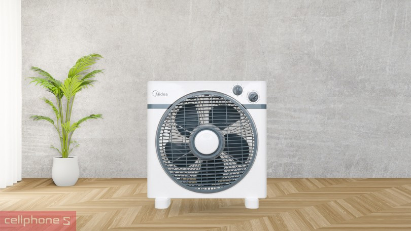 Công suất quạt hộp Midea 5 cánh KYT30-15A 40W