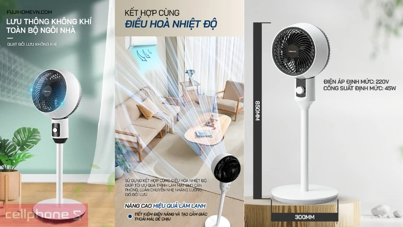 Quạt Fujihome đối lưu
