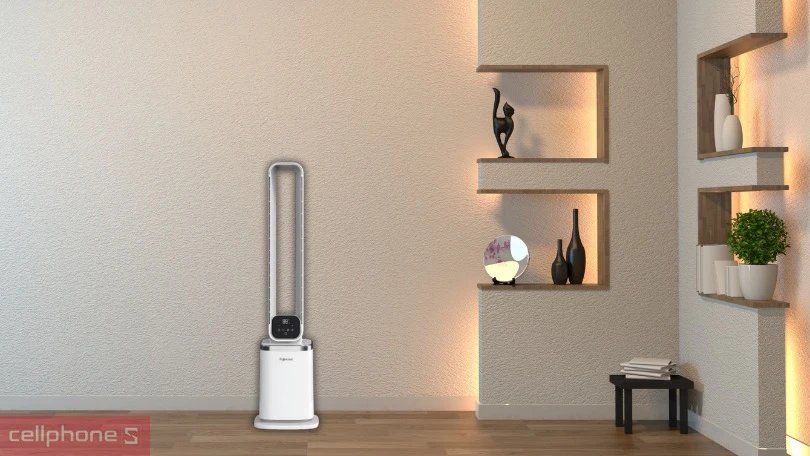 Vì sao nên mua quạt không cánh lọc không khí HEPA và ion Fujihome BF-05R-HEPA?