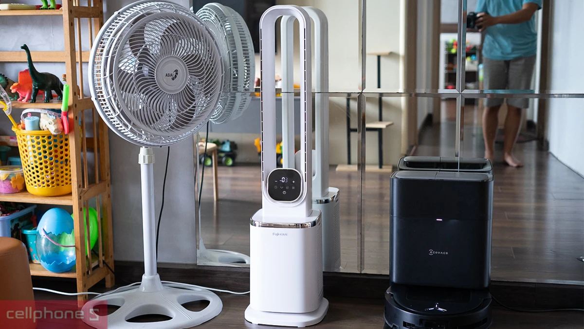 Vì sao nên mua quạt không cánh lọc không khí HEPA và ion Fujihome BF-05R-HEPA?