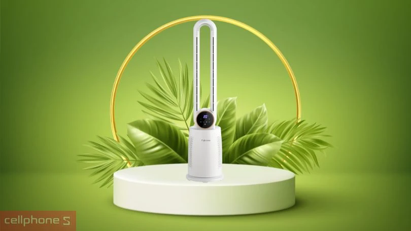 Điều khiển cảm ứng nhạy và remote tiện dụng
