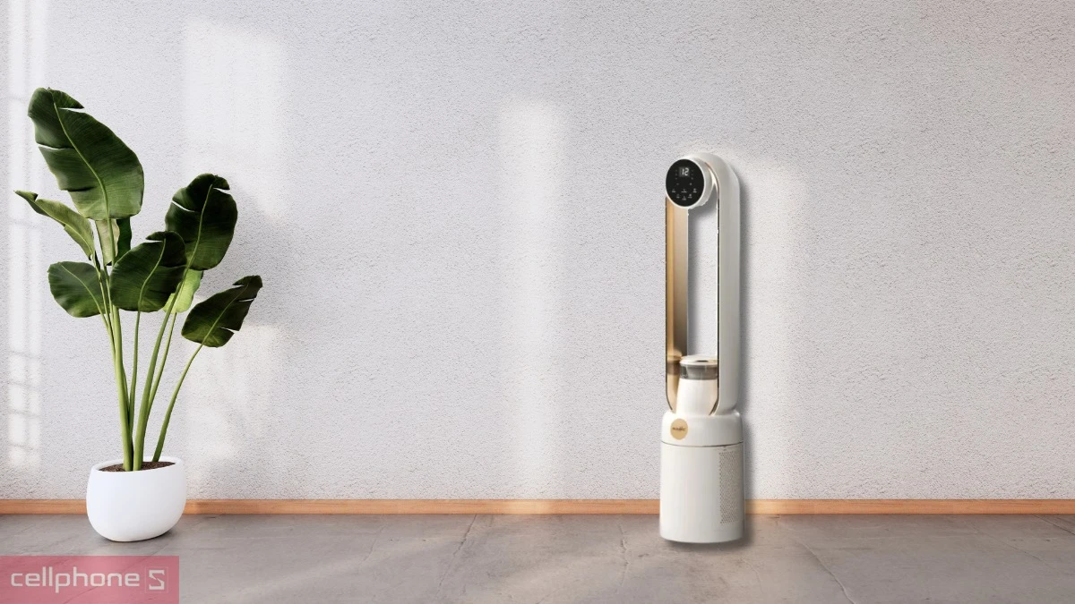 Hiệu suất làm mát, các cấp độ gió của quạt không cánh lọc không khí tạo ẩm Magic AC-307