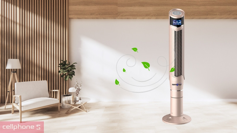 Chế độ thông minh trên quạt tháp Panworld PW-059H 45W