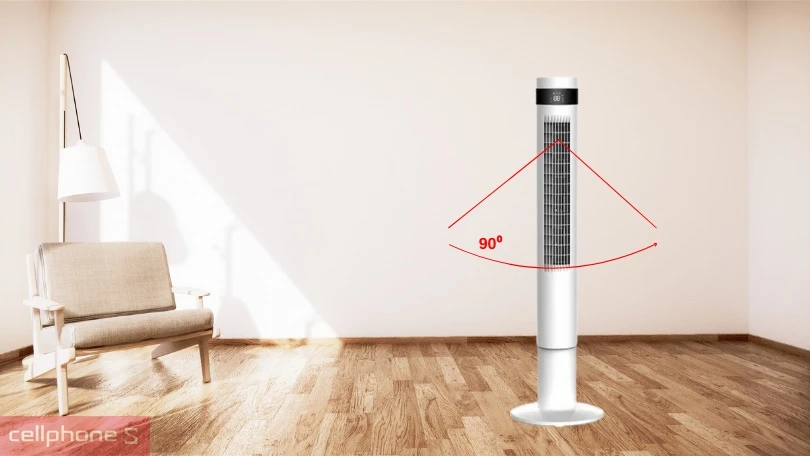 Chế độ thông minh có trên quạt tháp Panworld PW-8105W