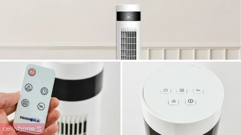 Hướng dẫn sử dụng quạt tháp Panworld PW-8105W