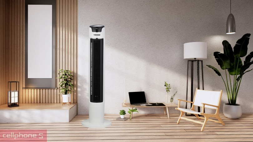 Công suất, chế độ gió trên quạt tháp Tiross TS9181 có điều khiển