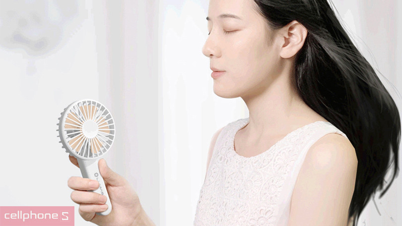 Thiết kế quạt tích điện mini Lumias X5 Lite