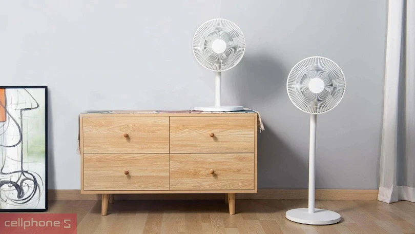 Quạt thông minh tích hợp pin Xiaomi Mi Smart Standing Fan 2 Pro