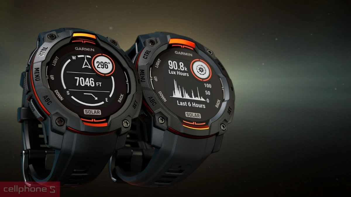 Vì sao nên mua đồng hồ thông minh Garmin Instinct 3 Supernova Solar 45mm
