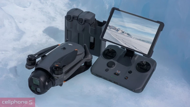 Hệ thống định vị của flycam DJI Mavic 4 Pro 512GB Creator Combo RC Pro 2