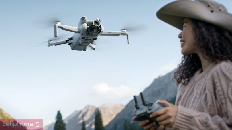 Thiết ké Flycam DJI Mini 4 Pro fly more combo RC-2