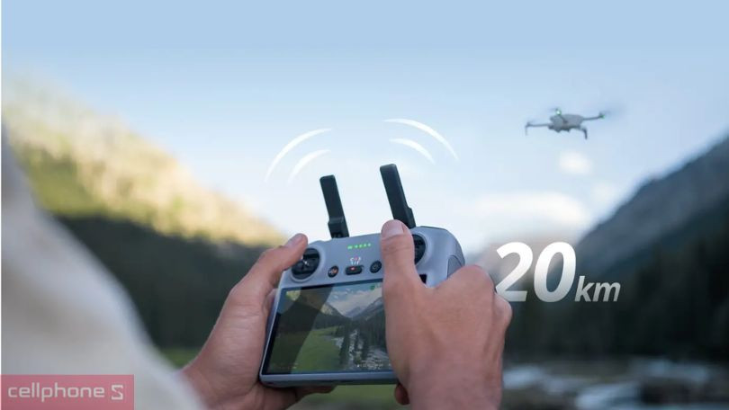Pin Flycam DJI Mini 4 Pro fly more combo RC-2