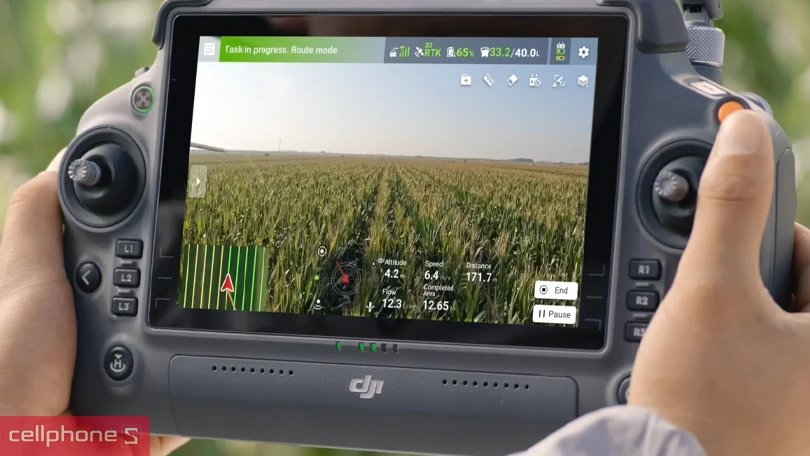 Cách sử dụng flycam máy bay nông nghiệp phun thuốc trừ sâu DJI Agras T50 hiệu quả