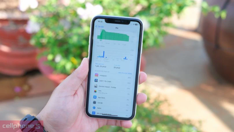 Chuẩn kháng nước, thời lượng pin của iPhone 11 256GB cũ đẹp