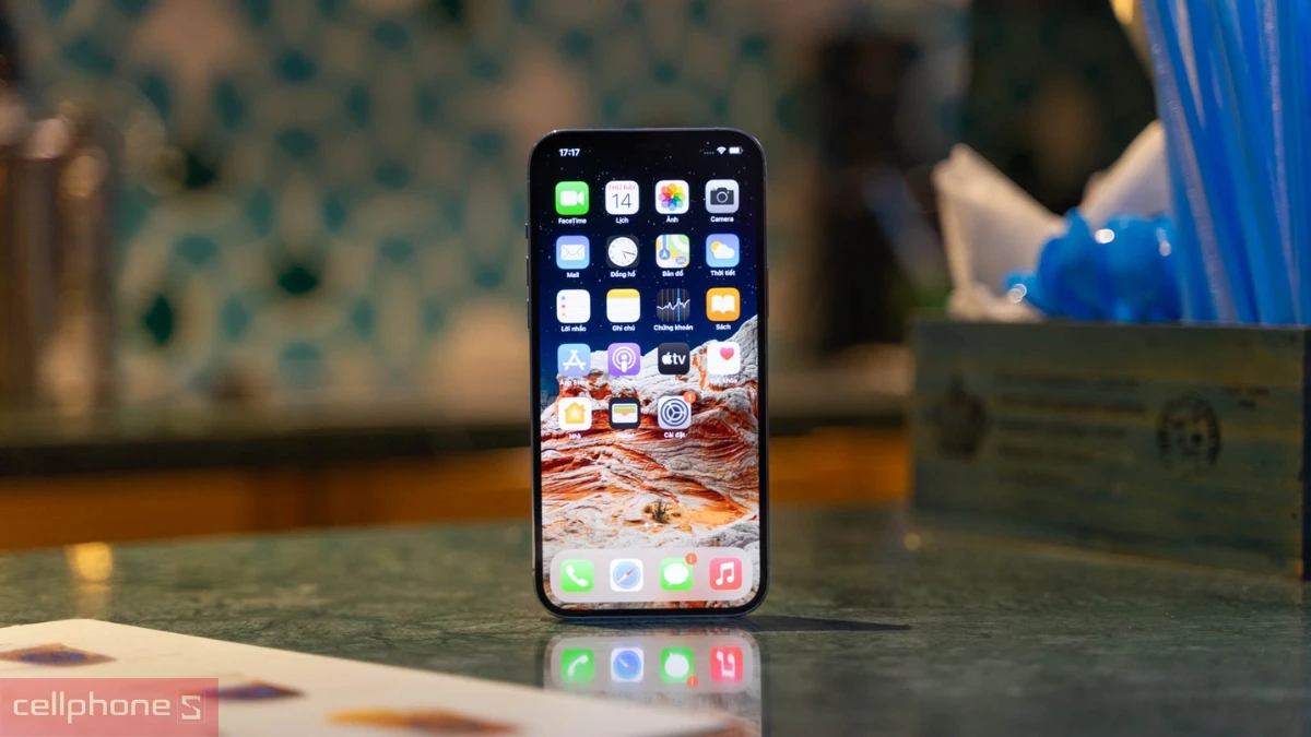 Pin iPhone 12 Pro Max 128GB 2 Sim cũ trầy xước mạnh mẽ