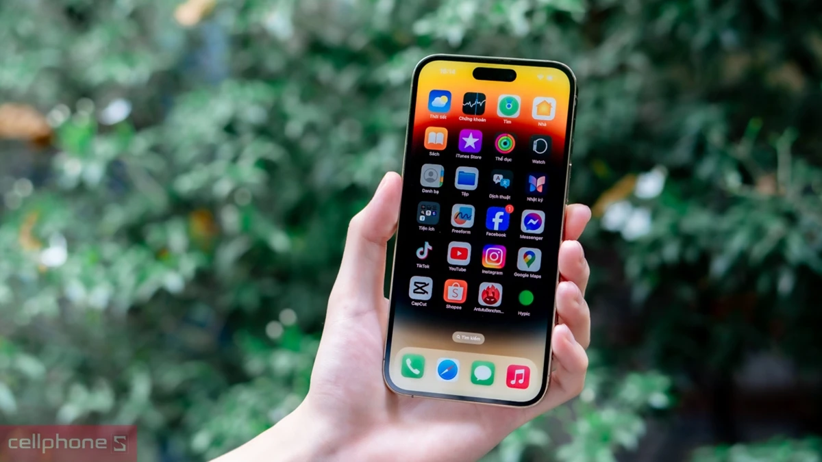 Khả năng lưu trữ của iPhone 14 Pro Max 256GB 2 Sim cũ đẹp