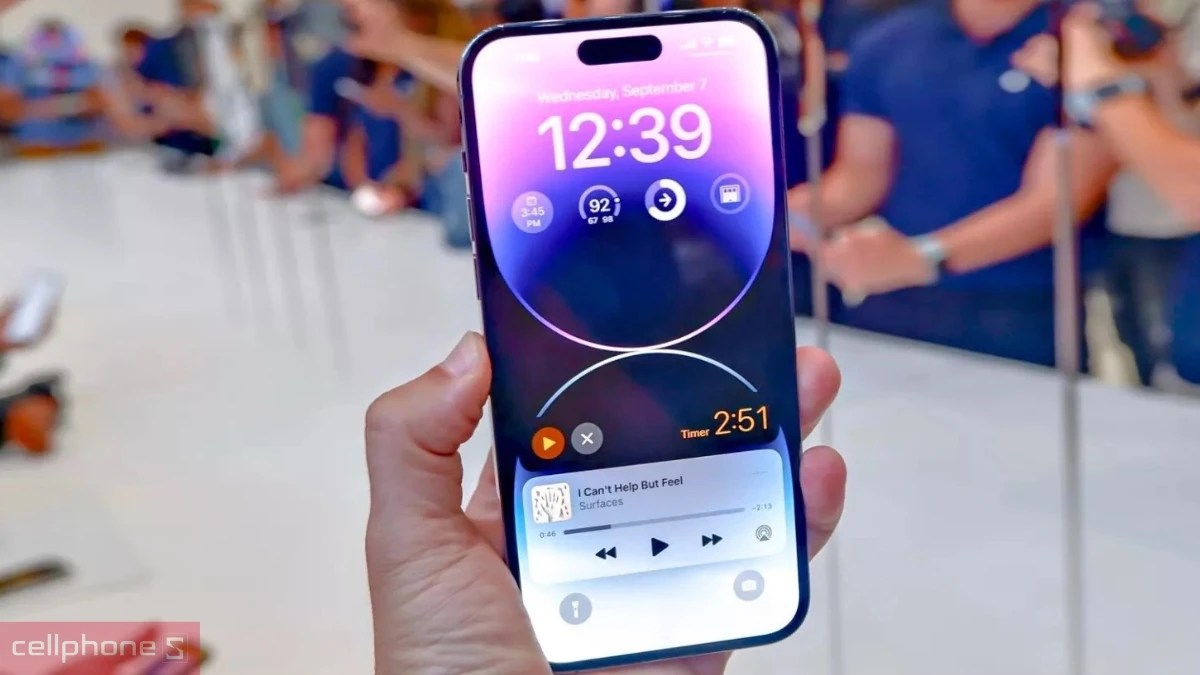 Pin tối ưu trên iPhone 14 Pro Max 256GB đổi bảo hành VN/A 