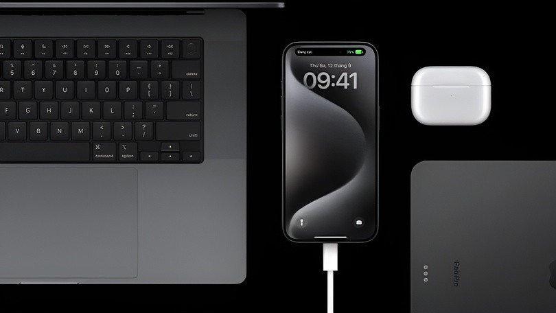 iPhone 15 Pro 256GB cũ trầy xước hỗ trợ sạc nhanh