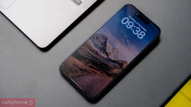 Màn hình iPhone 15 Pro Max 1TB cũ đẹp vẫn sắc nét