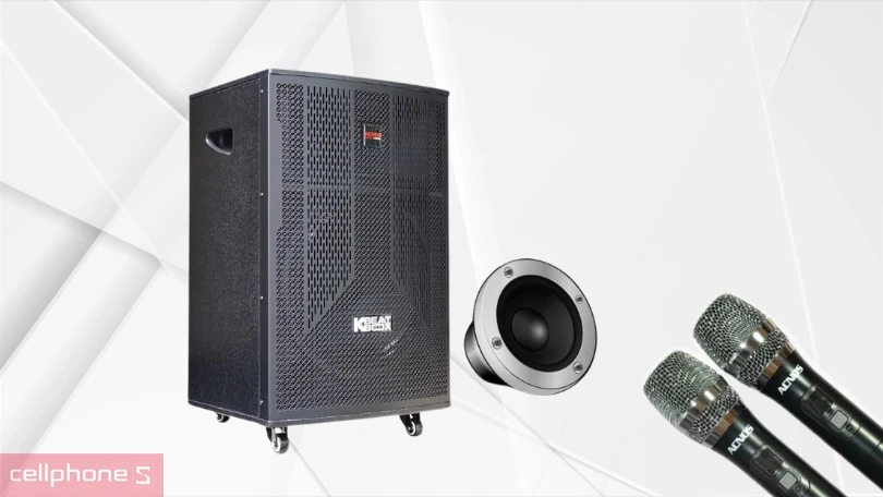 Âm thanh loa Karaoke Acnos CB302G