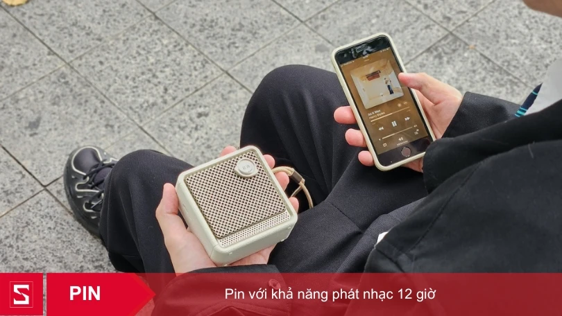 Thời lượng pin của loa Bluetooth Edifier ES20