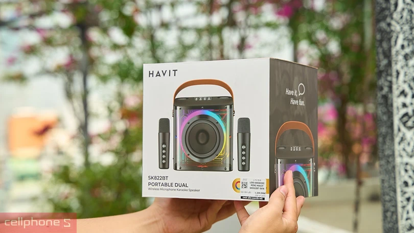 Tính năng khác của loa mini karaoke Havit SK822BT