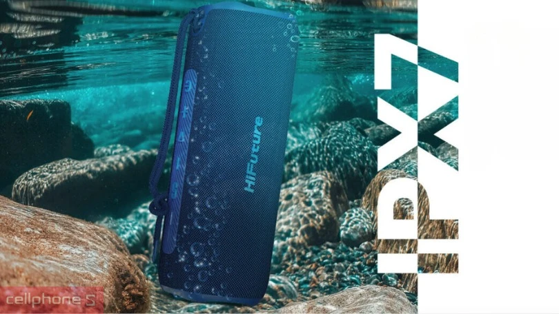 Khả năng chống nước của loa Bluetooth HiFuture Alpha Portable Speaker 20W