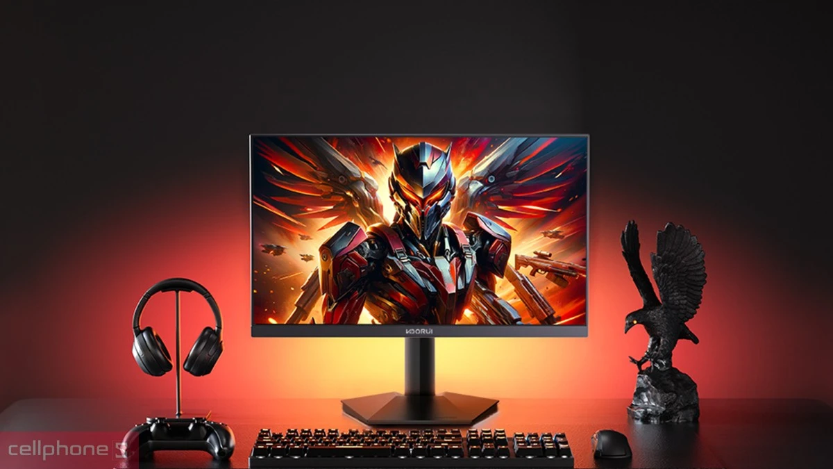 Chất lượng hiển thị rõ nét của màn hình Gaming KOORUI G2711P 27 inch