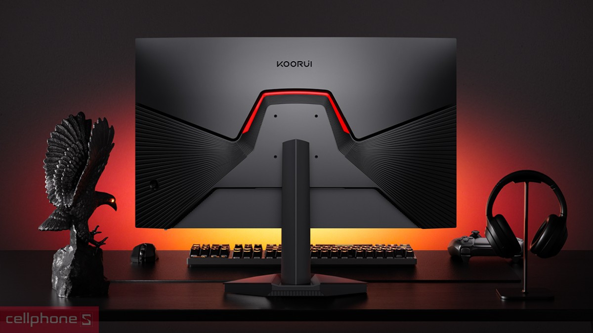 Thiết kế màn hình Gaming KOORUI G2711P 27 inch