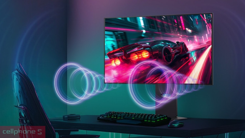 Cổng kết nối màn hình Gaming LG Ultragear OLED 32GS95UV-B 32 inch