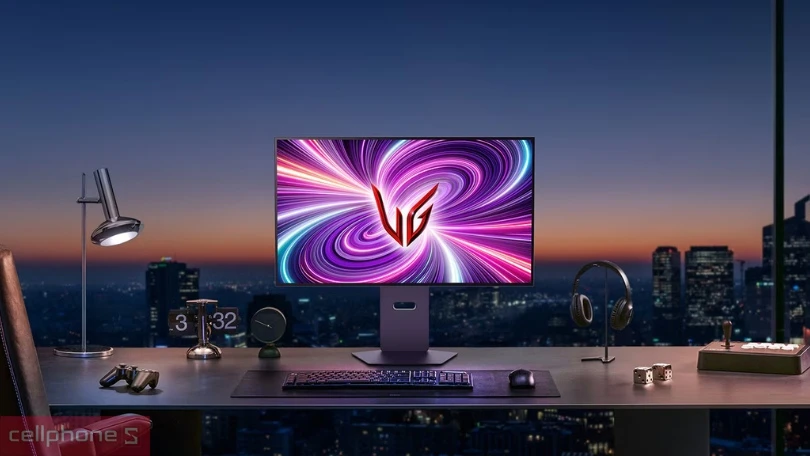THiết kế màn hình Gaming LG Ultragear OLED 32GS95UV-B 32 inch