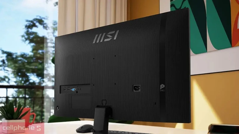 Cổng kết nối của màn hình MSI Pro MP275 E2 27 inch