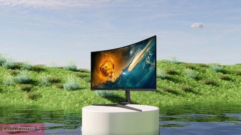 Thiết kế màn hình Philips Momentum 325M2CRZ 32 inch