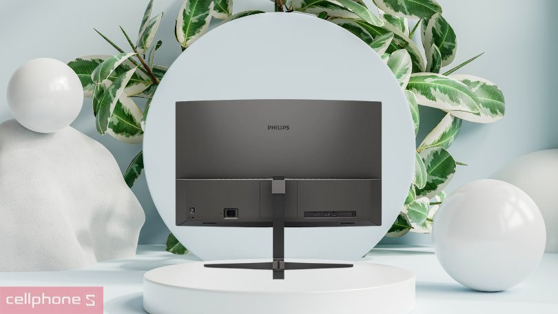 Cổng kết nối trên màn hình Philips Momentum 325M2CRZ 32 inch