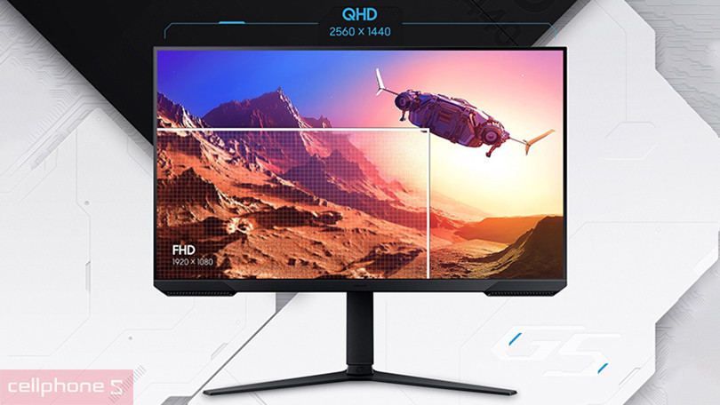 Khả năng hiển thị màn hình Samsung Odyssey G5 LS27CG510EEXXV 27 inch