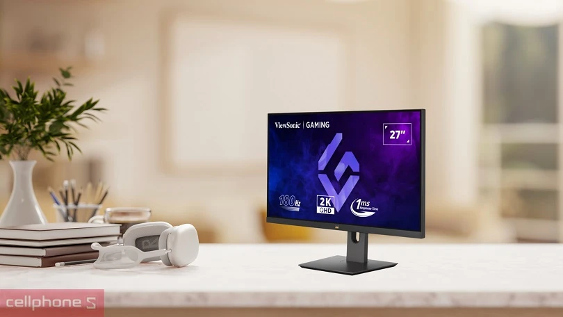 Cổng kết nối màn hình Gaming ViewSonic VX2758A-2K-PRO-4 27 inch